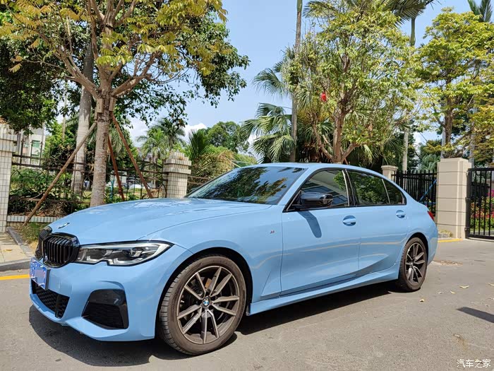 【图】325li改色瓷器蓝_宝马3系论坛_汽车之家论坛