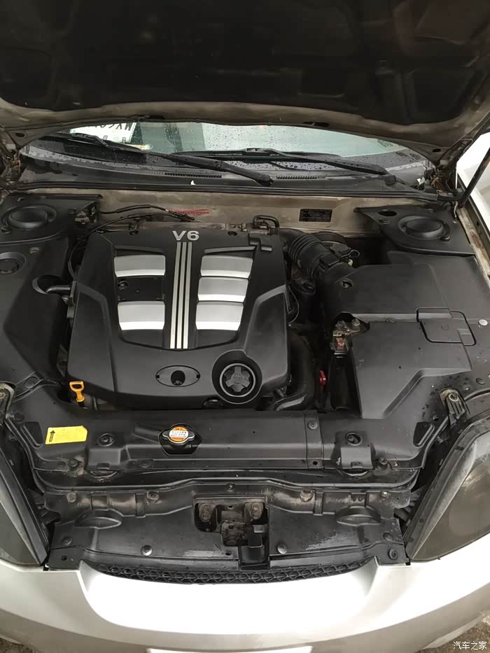 22万公里v6 2.7现代老酷派开缸,用了几千公里狗东油了