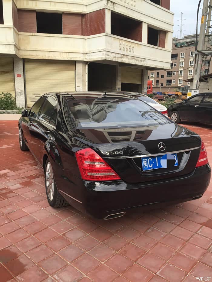 【图】08款s500黑改白珍珠_奔驰s级论坛_汽车之家论坛