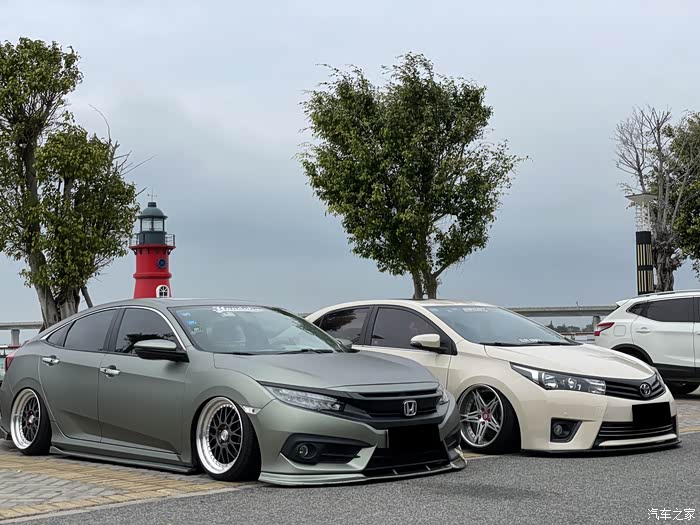 十代思域低趴姿态玩车心路历程