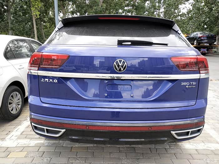 蓝色途昂x提车就是要一点沉稳和运动