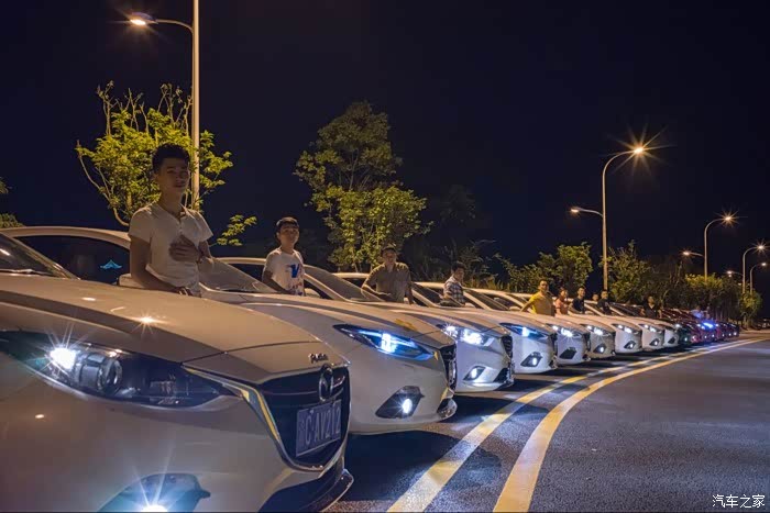 重庆江津昂克赛拉车队深夜大摆拍有图