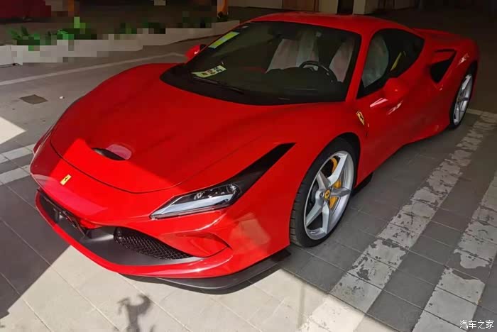 【图】f8 硬顶 红红 现车 来欣赏一下吧_法拉利f8论坛_汽车之家论坛