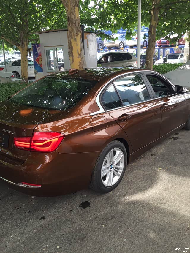 【图】320长轴进取栗铜棕新车作业,目标首页………_宝马3系论坛_汽车