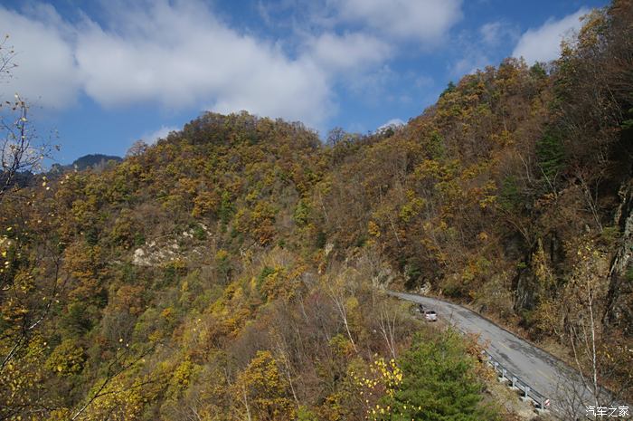 雷諾卡繽杯秋的色彩2015大秦嶺分水嶺黃花嶺美景