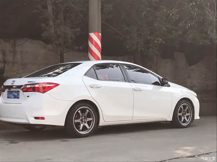 卡罗拉14款 - 轮毂 弹簧改装