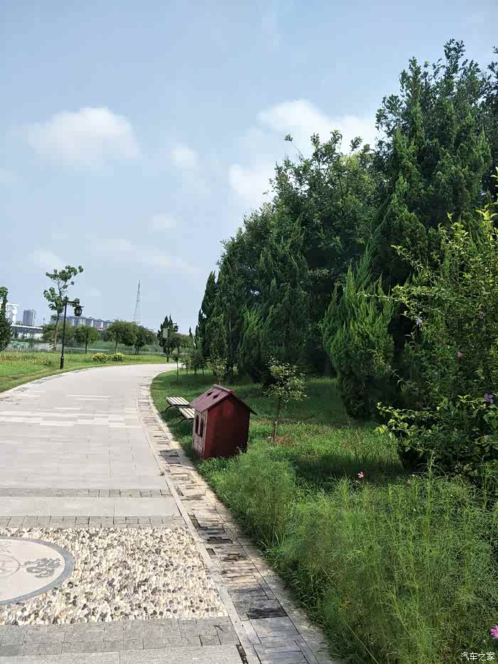 【带着小三游玩河间新公园】