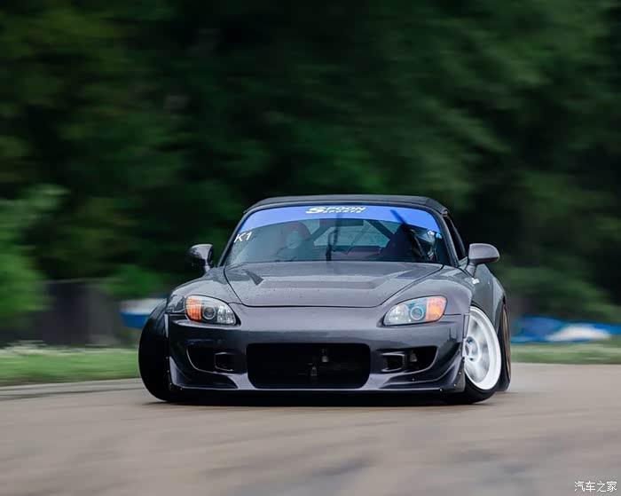 本田s2000#改装车# 横着走,漂移神器