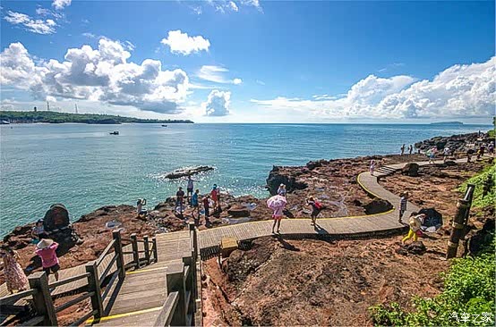 印象涠洲岛,小飞带我去海边浪起来