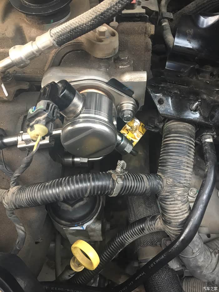 君越高压油泵换密封圈