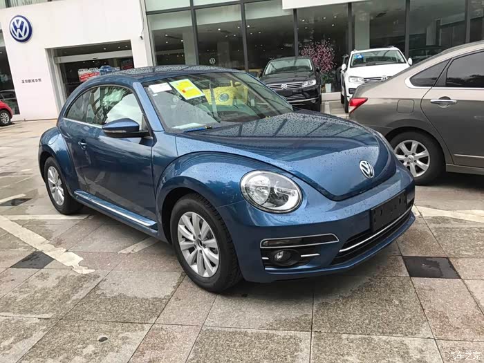 【图】织锦蓝,车到了_甲壳虫论坛_汽车之家论坛