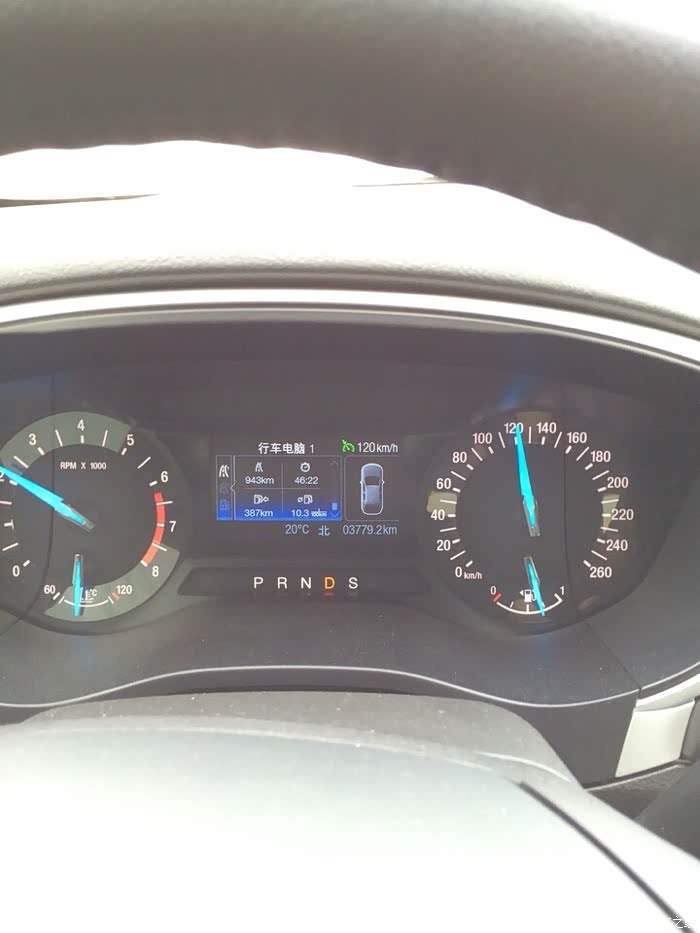 新蒙迪欧所有仪表全面解析