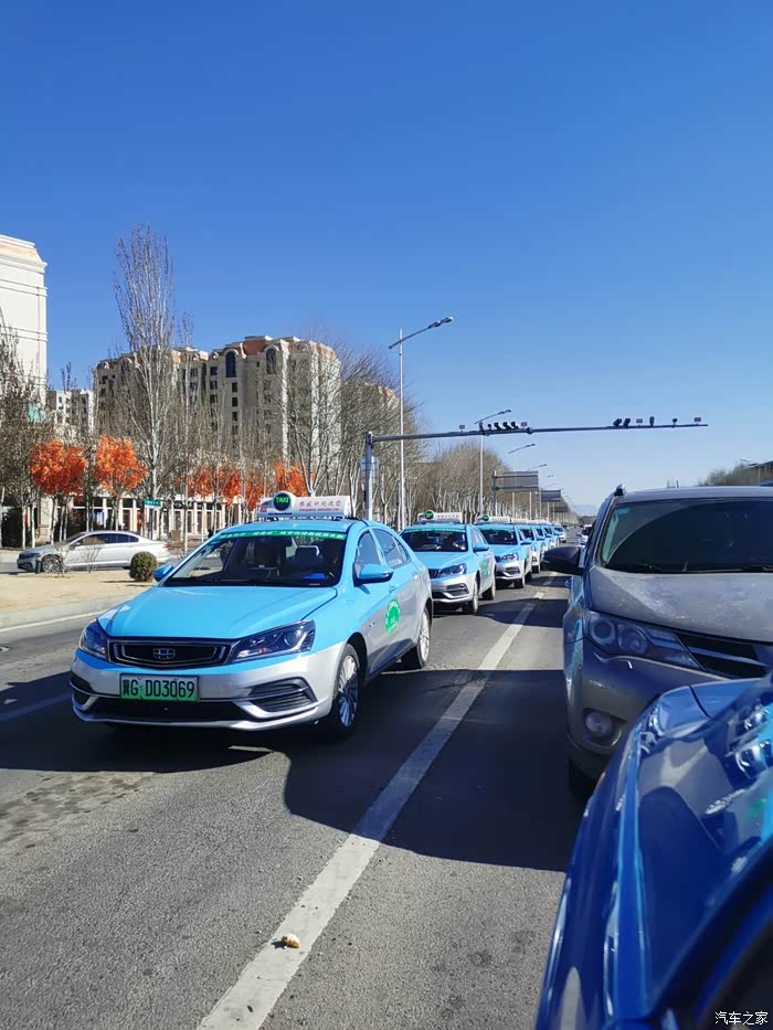 迎奥运"张家口城市新能源出租春季巡游_河北论坛_汽车之家论坛