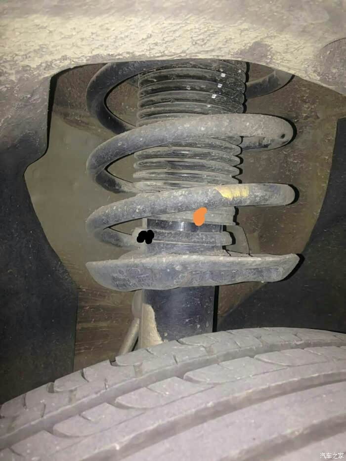 【图】野帝8t左前轮减震胶套问题_yeti论坛_汽车之家论坛