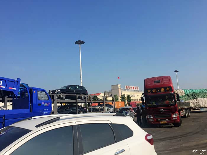 到达驻马店服务区