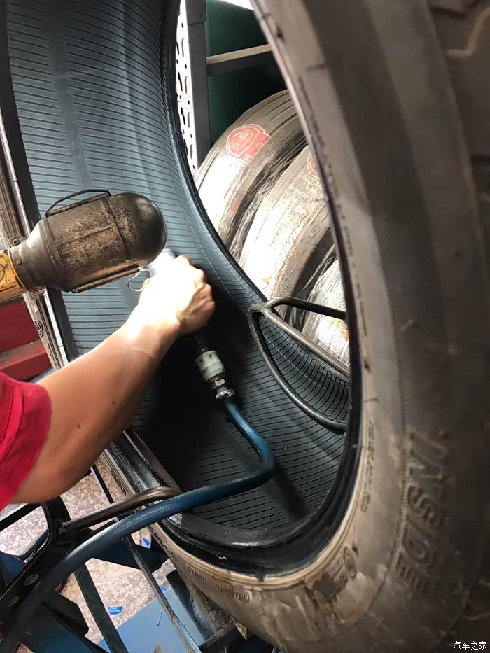 防爆胎补胎第一次作业