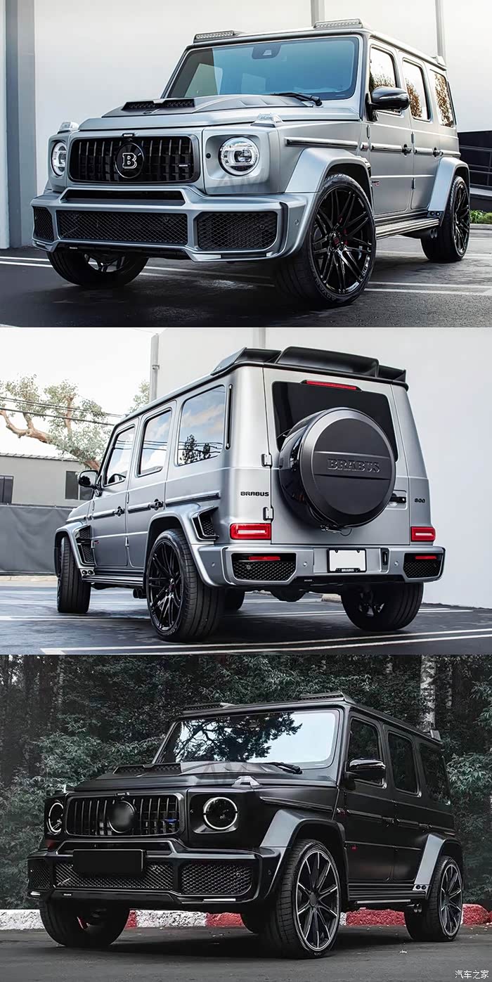 国内改装奔驰g级w464改装巴博斯