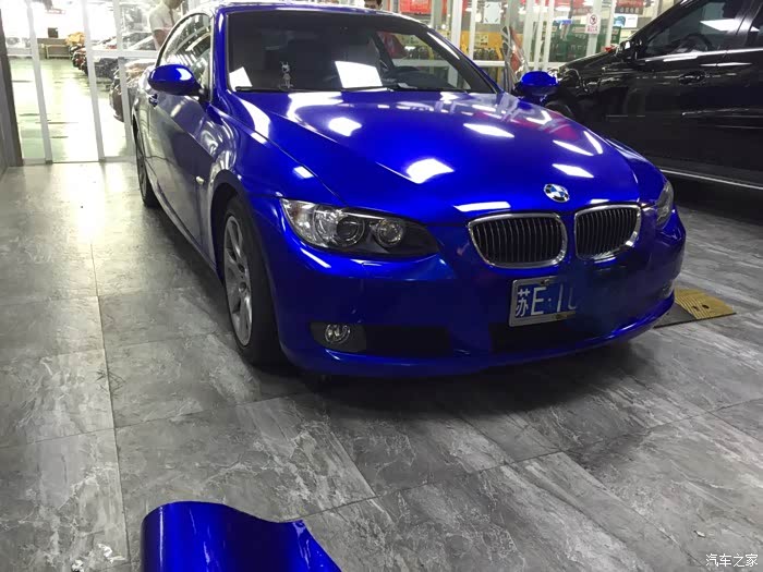 【图】浅银升级宝石蓝_宝马3系论坛_汽车之家论坛
