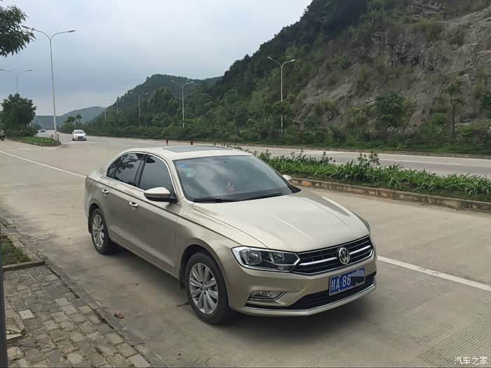 2016新宝来自舒镭射金提车一个月有余