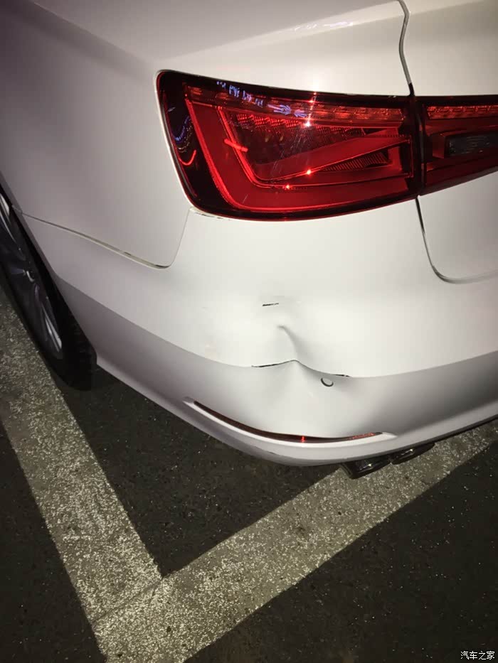 【图】车被撞了.求估价_奥迪a3论坛_汽车之家论坛