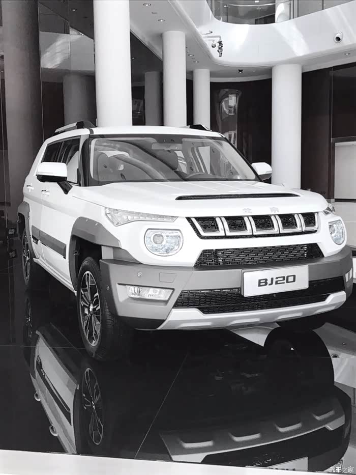 跟着朋友逛北汽总部