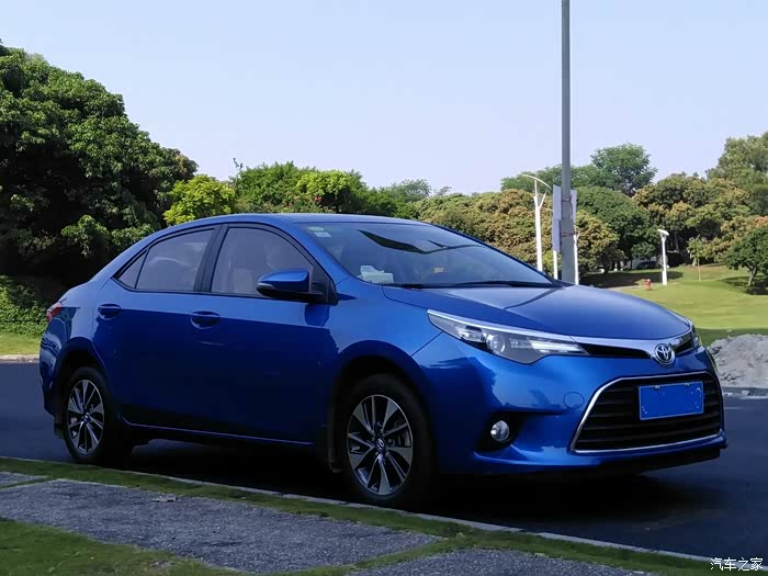 晒下蓝色雷凌顺便问下什么时候二保