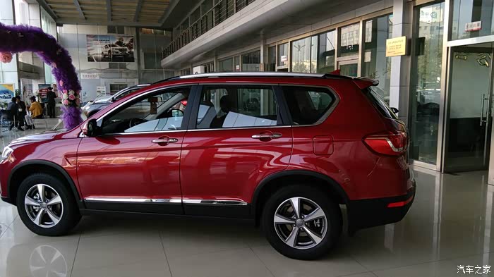 一辆红色的h6运动版来看看