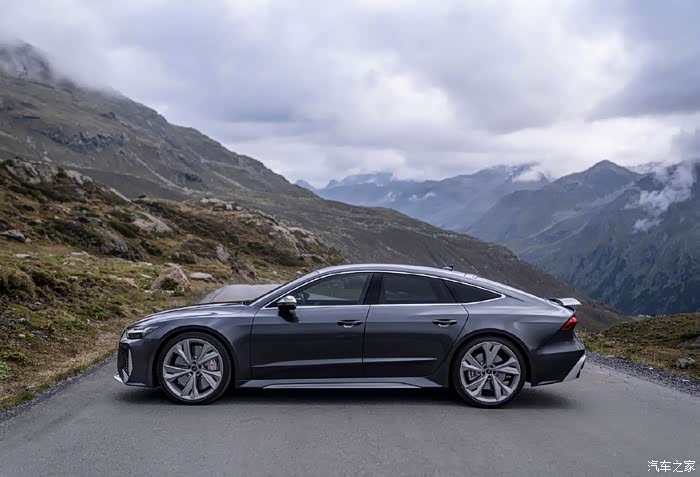 奥迪rs7 sportback天云灰 有史以来最漂亮的