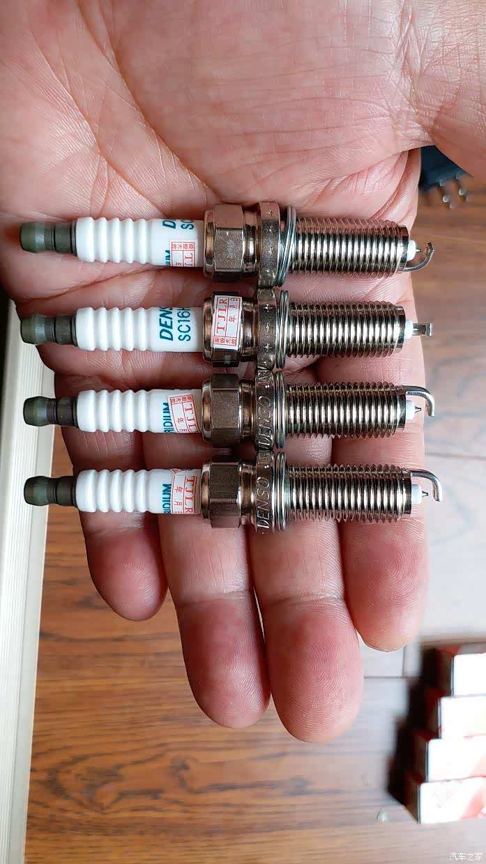 致炫3万9千公里更换sc16hr11铱金火花塞