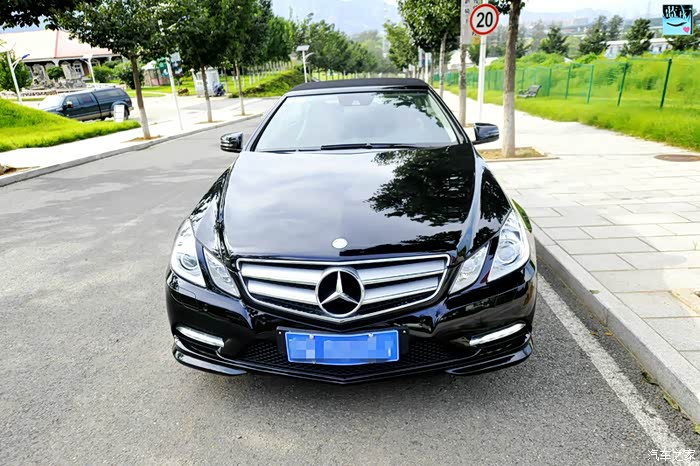 双重车格享受奔驰e350cabriolet四人座双门敞篷跑车