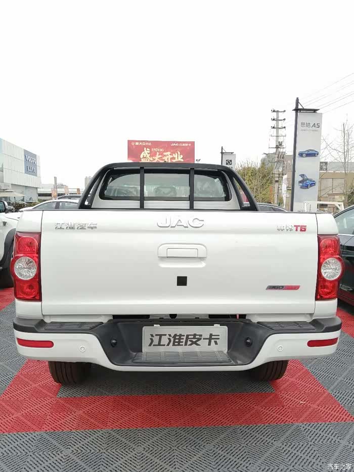 江淮帅铃t6皮卡实拍