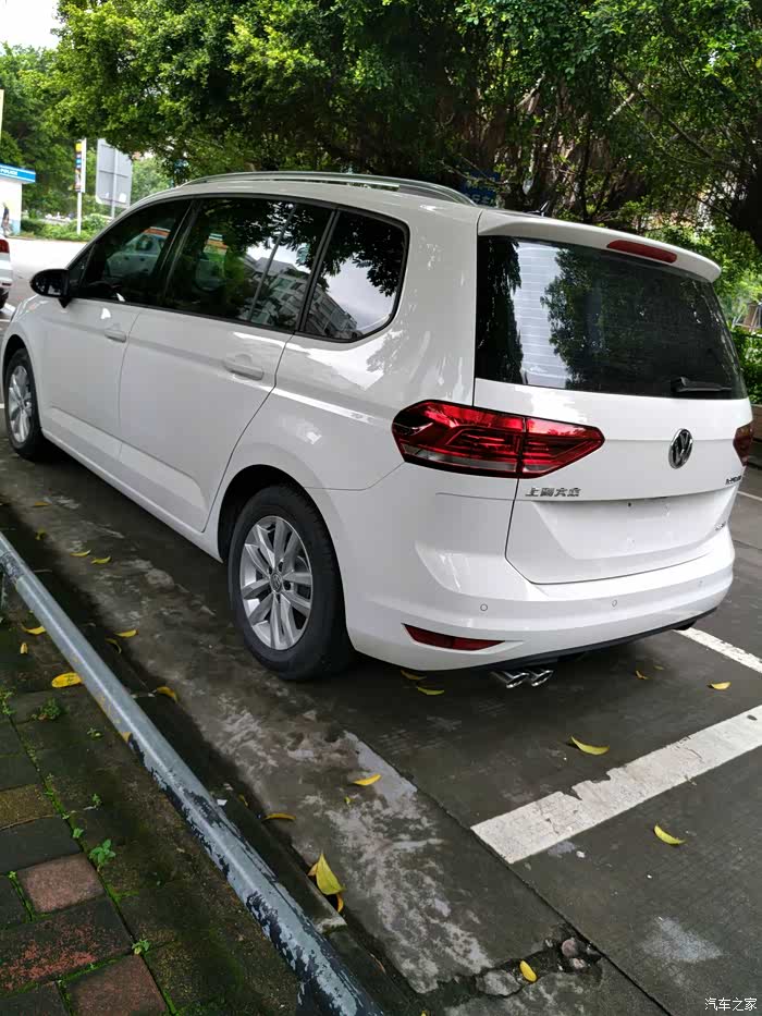 【图】白色280舒雅版提车_全新途安l论坛_汽车之家论坛