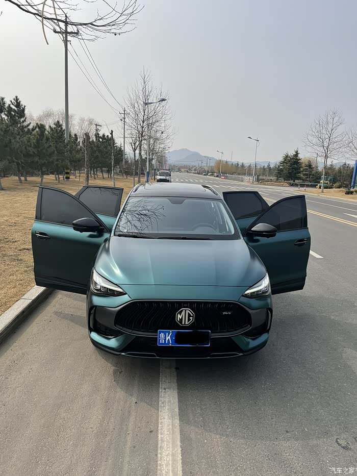 全网首台电光绿宝石领航改色归来请大家鉴赏求精