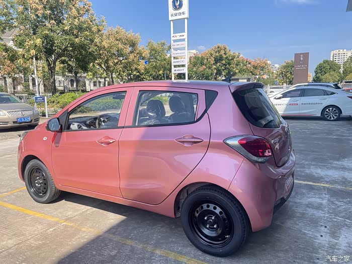 【图】今日喜提粉色奔奔一台_奔奔e-star论坛_汽车之家论坛