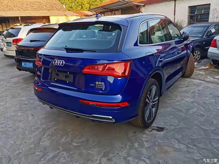 【图】上海地区q5蓝色现车一部_奥迪q5/q5l论坛_汽车之家论坛