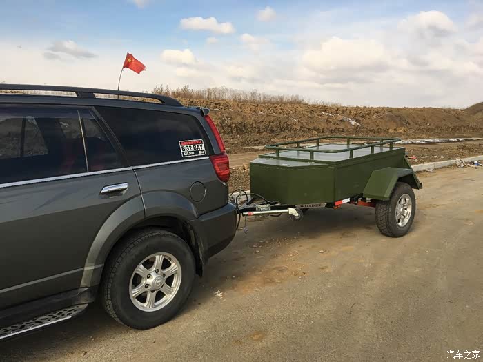寒冰打造越野拖挂车第二季挂着拖车去送货