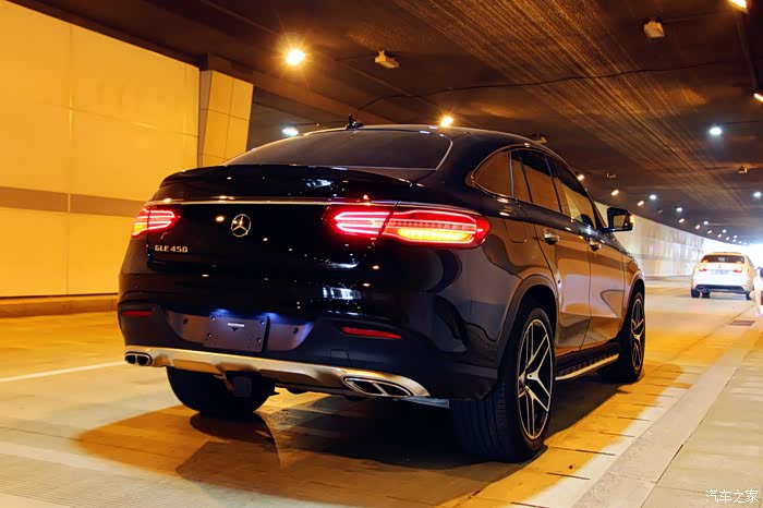 视觉盛宴美规gle450coupe提车作业内含媳妇靓照