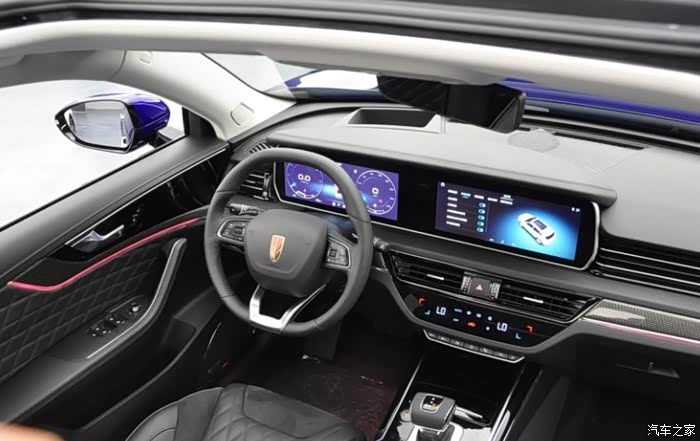 红旗hs5的迷人内饰