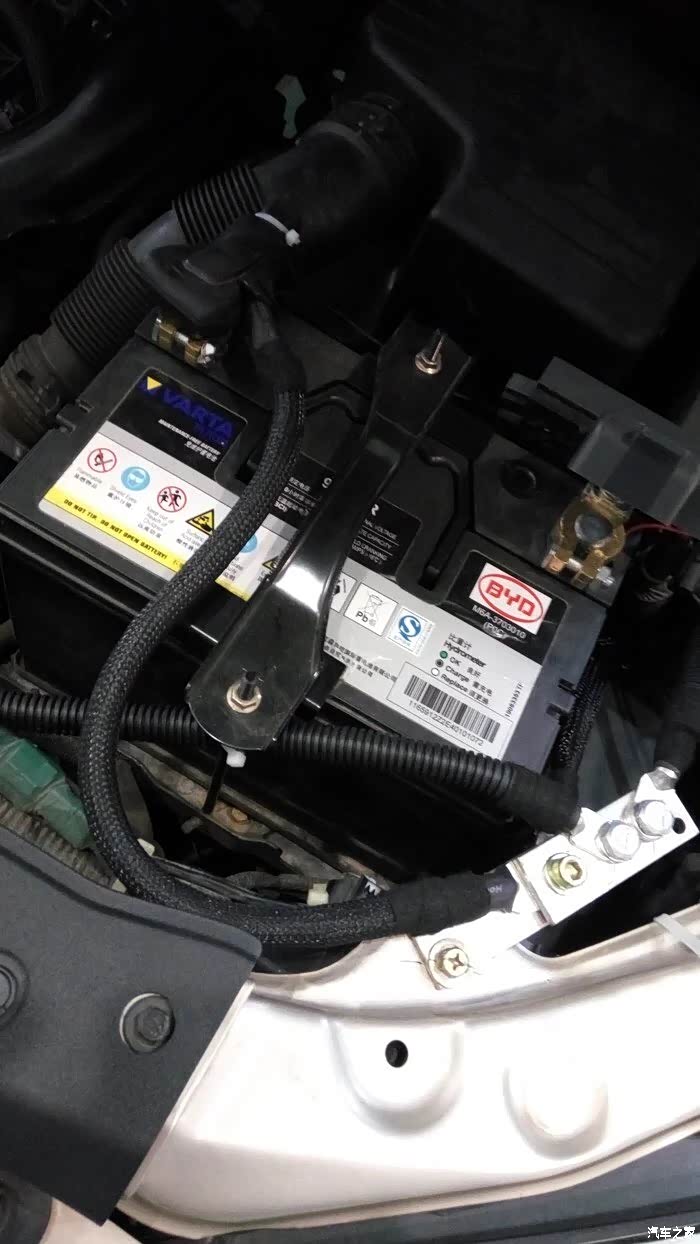 【图】蓄电池更换,简单但是需要做好功课_比亚迪s6论坛_汽车之家论坛