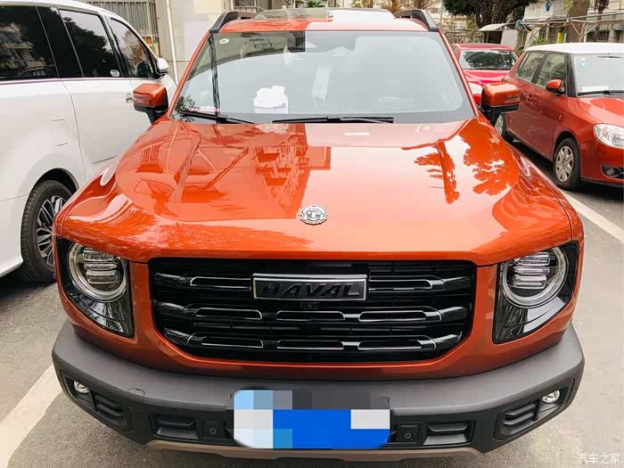 哈弗大狗实车曝光外观非常硬派整车很有辨识度