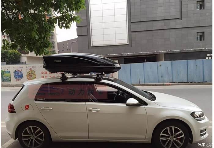 高尔夫7车顶作业原装行李架