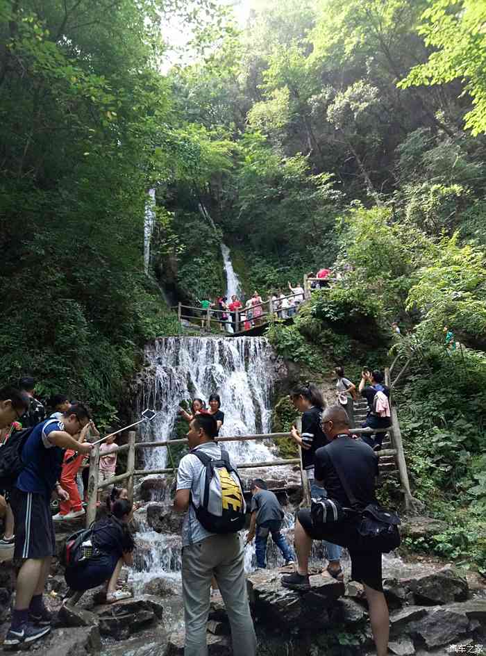 陽光欒川行之重渡溝西溝景色分享