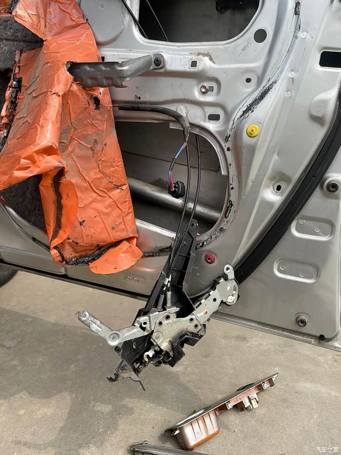 【图】花冠车门闭门器维修_花冠论坛_汽车之家论坛
