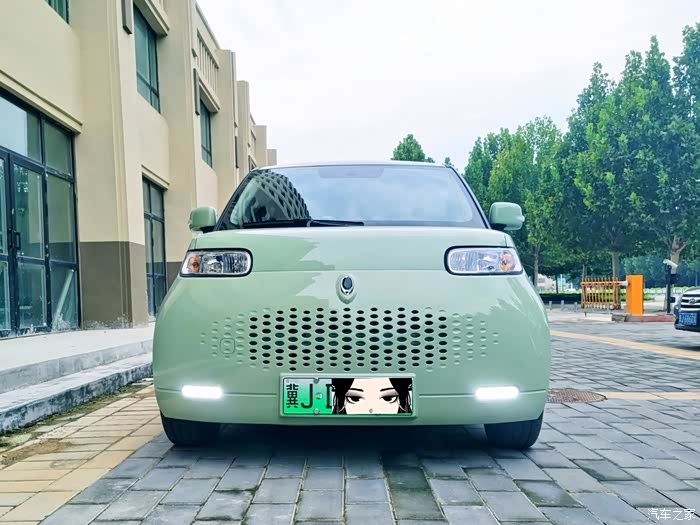 欧拉白猫305勒玉绿提车11天感受小装饰