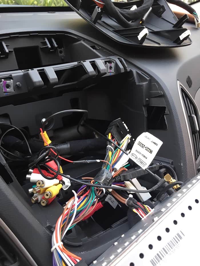 【图】ix35 改无损功放 原车喇叭音质感觉也非常好了_北京现代ix35