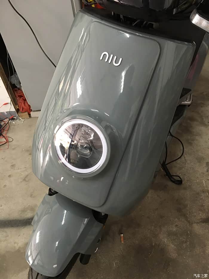 【图】小牛电动车贴膜 3m高光水泥灰_摩托车论坛_汽车之家论坛