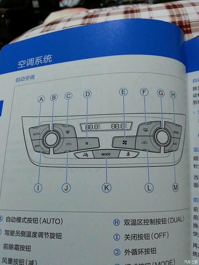 哈弗h6空调图解图片