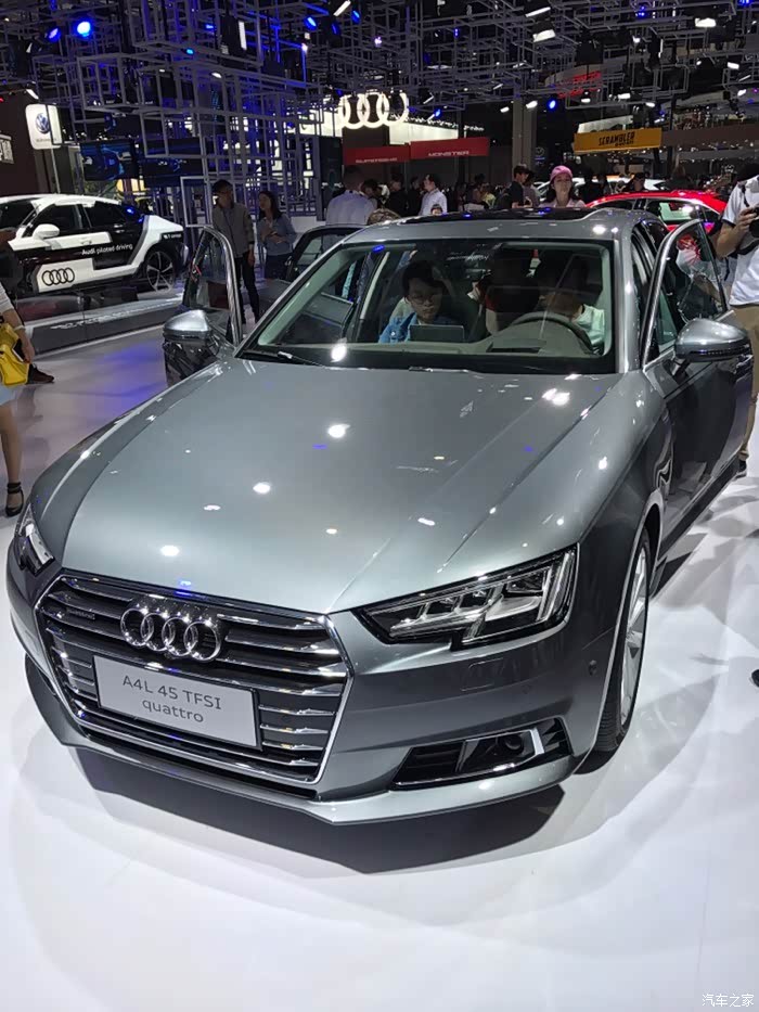 【图】上海车展的小4_奥迪a4l论坛_汽车之家论坛