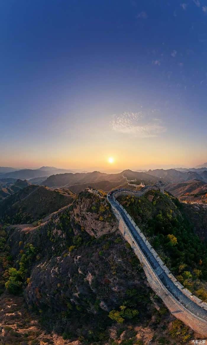 大美祖国全景长城记录不一样的奇迹