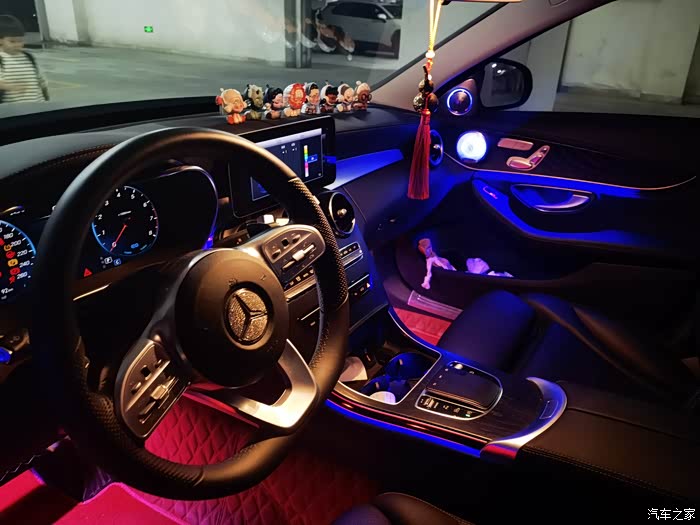 晒晒2020年7月祖母绿2020改款c260l运动版